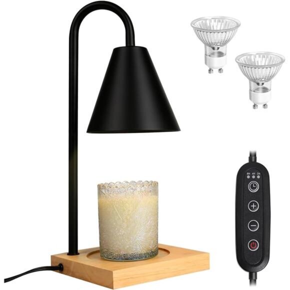 Candle Warmer Lamp, Dimmable Candle Warmer Lamp for Jar Candles, Electric - Picture 8 of 14